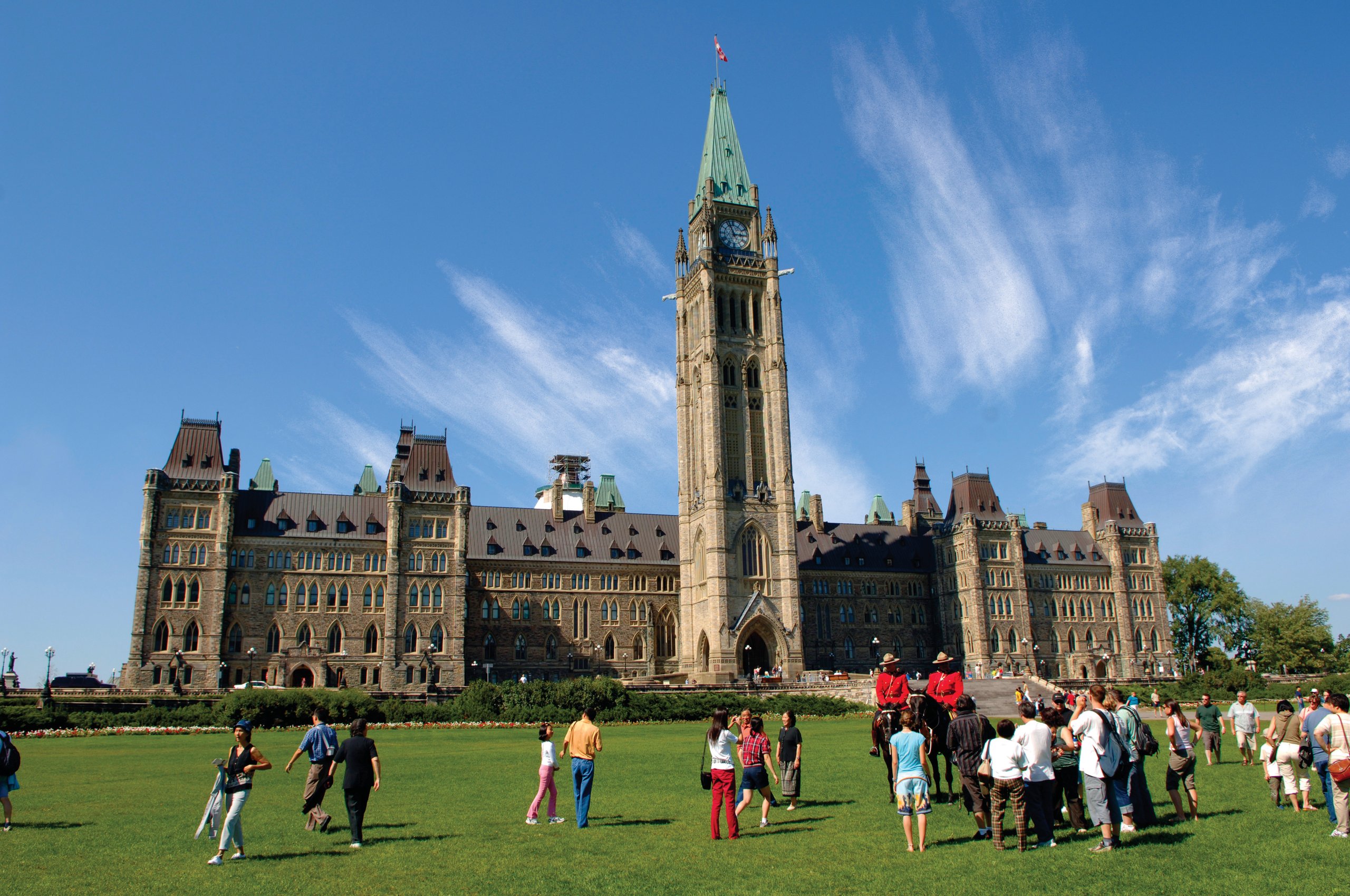 The Houses of Parliament in Ottawa
