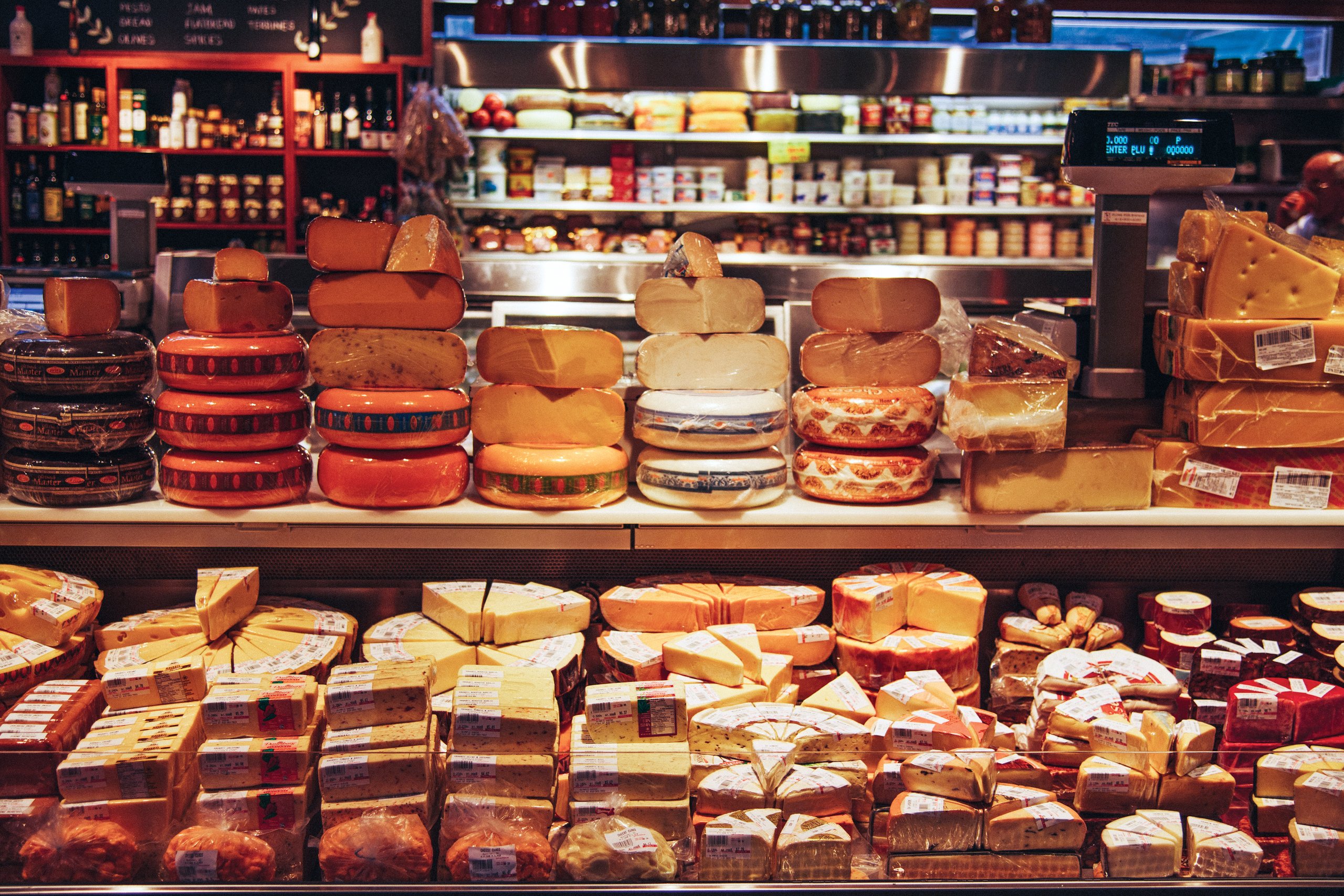 Inside St Lawrence Market in Toronto