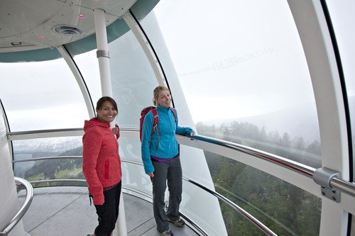 The Eye of the Wind turbine on Grouse Mountain